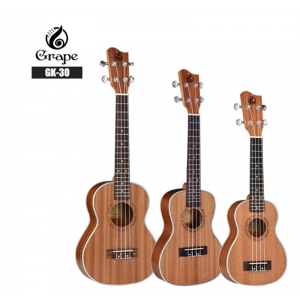 电商套装尤克里里沙比利小吉他GK-30初学入门Ukulele23寸 GK-30