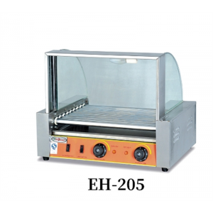 杰冠EH-205五棍滚筒式烤香肠机EH-207七棍EH-209商用不锈钢薯条