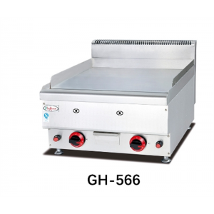 商用杰冠GH-566台式燃气平扒炉546商用不锈钢加厚扒板铁板烧