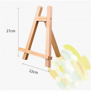 桌面台式实木画架手机支架初学儿童绘画成人培训油画素描画框架
