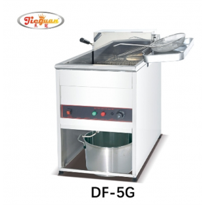 商用杰冠DF-5G立式单缸电炸炉商用炸鸡炸薯条炸鸡块天妇罗机