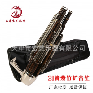 批发供应专业21簧笙ABCDEFG调扩音笙宏艺乐器厂