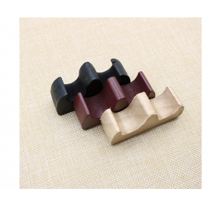 三色木质山型笔搁木头小笔搁 笔托笔架文房四宝用品定做
