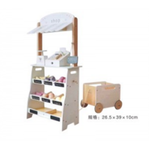 幼儿园室内外游乐设施儿童木制综合玩具系列仿真购物商店