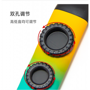 升级款第二代双笛膜卡祖笛高低音口笛简单易学小乐器