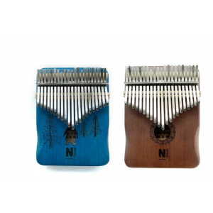 便携拇指琴初学者卡林巴琴kalimba17/21音底部开孔手指钢琴