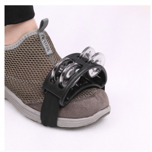 Foot Tambourine 脚铃脚踩摇铃打击乐配件卡宏脚铃鼓 卡洪鼓伴侣