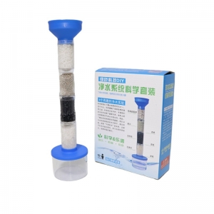 科技小制作DIY净水系统科学实验科普小手工发明科教污水净化器材
