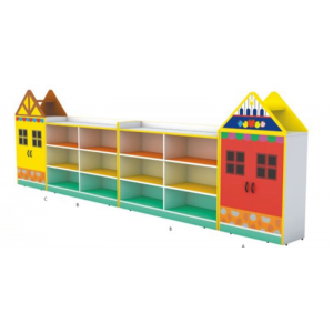 幼儿园室内外游乐设施卡通玩具柜系列别墅造型玩具柜 G 1703
