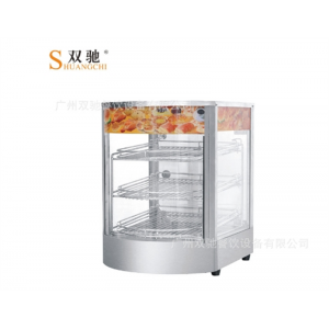 双驰商用电加热型陈列展示柜 快餐速食店 面包汉堡蛋挞设备保温柜