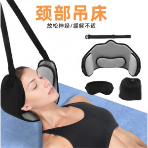 颈部吊床头部脖子颈椎牵引器支架伸器门上舒缓疲劳