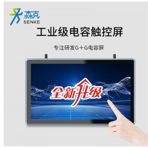 森克全贴合工控一体机嵌入式工控工业平板无风扇电容电阻触摸电脑SK-YPC-MX