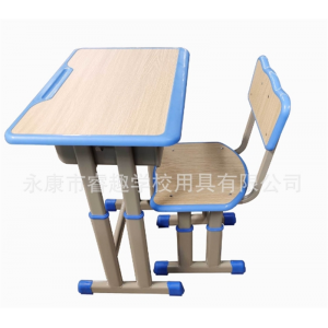 课桌椅直供中小学生课桌 学校培训班辅导班单人课桌椅