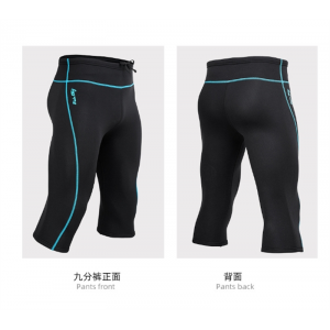 2MM 潜水裤男女冲浪衣防寒衣保暖加绳游泳服衣浮潜衣新款加厚分体