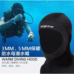 保暖潜水头套男女式3/5MM浮潜冲浪防晒潜水泳帽冬泳潜水