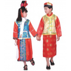 幼儿园辅助用品民族服装系列满族