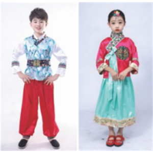 幼儿园辅助用品民族服装系列朝鲜族