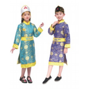 幼儿园辅助用品民族服装系列赫哲族
