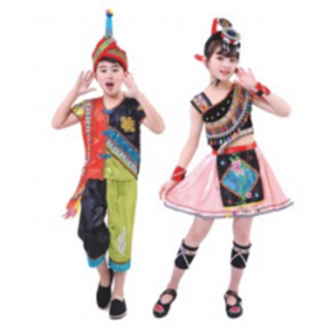 幼儿园辅助用品民族服装系列畲族