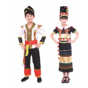 幼儿园辅助用品民族服装系列傣族