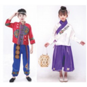 幼儿园辅助用品民族服装系列汉族