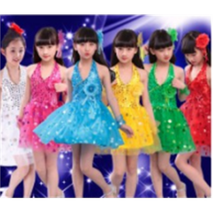 幼儿园辅助用品舞蹈服装系列亮片舞蹈裙