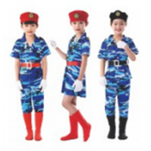 幼儿园辅助用品职业服装系列海陆军迷彩服