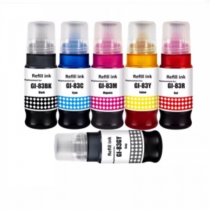 适用佳能GI-83墨水G580打印机墨G680 6色染料G580 680墨仓式60ml