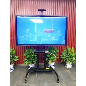 55 65 7586寸教育教学一体机视频会议平板展厅壁挂式触摸屏