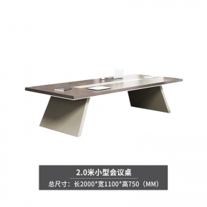公司大型会议室接待桌椅组合办公家具长方形洽谈桌子会客桌培训桌