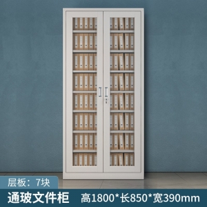 凭证柜档案柜财务记账通体双开门文件柜分层铁皮柜资料柜办公柜子