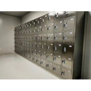 304不锈钢更衣柜员工宿舍储物柜 办公资料文件柜 多门无尘柜