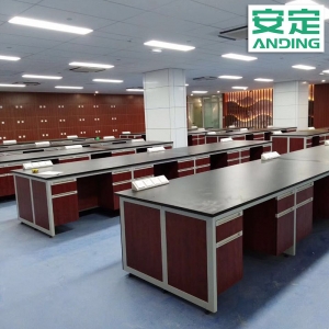 钢木实验台实验室实验台中央边台化学边台理化板实验室工作台设备