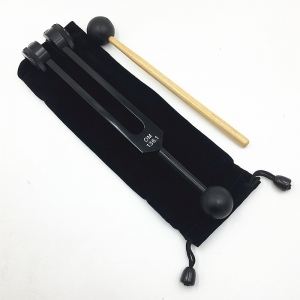 铝合金全黑OM136.1瑜伽音叉om音叉