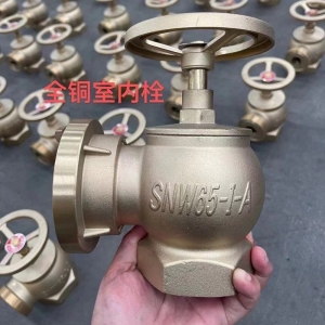 消防器材室内消火栓SN65消火栓SNW65全铜减压稳压旋转栓消防栓