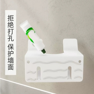 免打孔吹风机挂壁置物架卫生间多功能电吹风架浴室支架收纳挂架