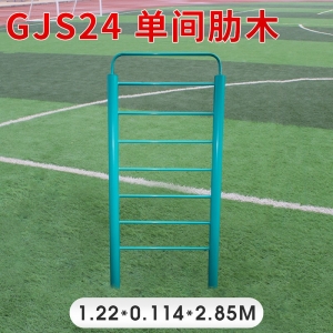 GJS24-单间肋木户外健身器材厂家 学校小区体育健身路径 室外公园锻炼健身器
