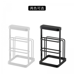 厨房刀架砧板架刀具沥水架菜板架砧板橱柜收纳立式金属刀具置物架