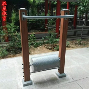 滚筒健身厂家供应室外塑木健身路径体育器材广场小区公园户外健身器材