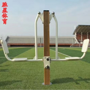 双人坐蹬训练器室外健身器材 户外室外小区广场健身器材路径