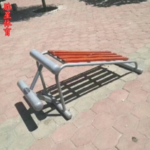 单人腹肌板户外健身器材厂家 学校小区体育健身路径 室外公园锻炼健身器