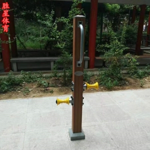 腿部按摩器厂家供应室外塑木健身路径体育器材广场小区公园户外健身