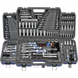 150件套套筒工具棘轮扳手工具套装铬钒钢CRV随车工具