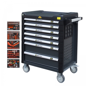 热销7抽工具箱369件套工具车