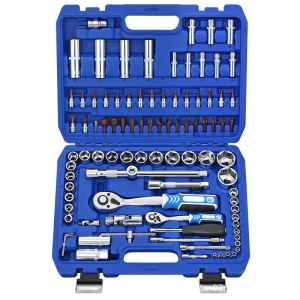94件套套筒扳手螺丝刀组套随车工具大小飞组合