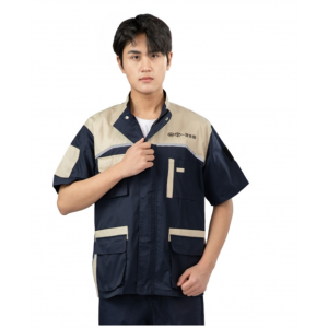 一汽丰田汽修工作服短袖4s店工装车间维修售后机修服夏季劳保服