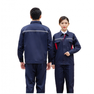 劳保服工装工作服套装长袖春秋上衣秋季工服定做公司工厂车间厂服