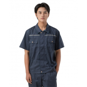 广汽埃安汽车4s店售后短袖工作服夏季工装套装工厂汽修工作服耐磨