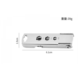 批发钥匙扣开瓶器螺丝刀六角扳手居家日用便携工具多功能折叠工具