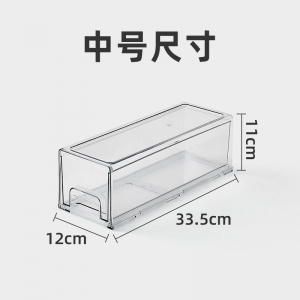 面膜收纳盒 轻奢透明亚克力抽屉式化妆品收纳防尘大容量 桌面收纳